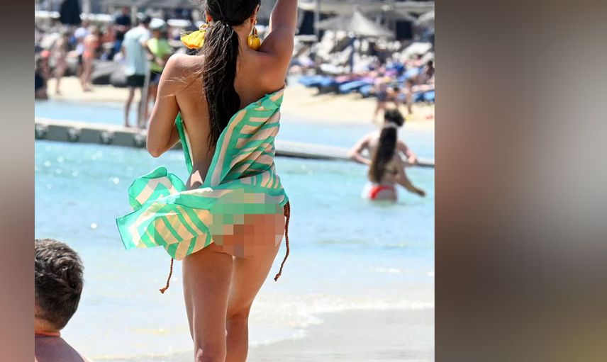 Ünlü isim Ege sularında sere serpe güneşlendi vermediği frikik kalmadı! 'Bacım boşuna gizlemeye çalışma gördük zaten her şeyi'