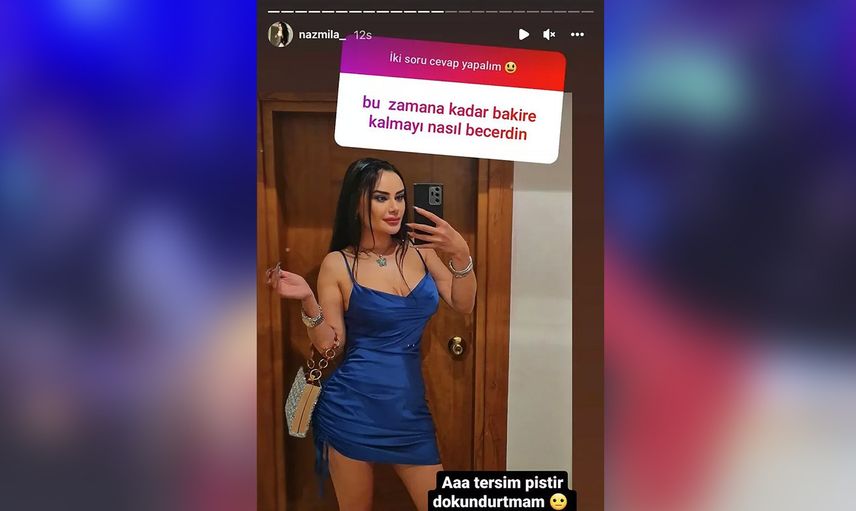 Gelin Adayı Naz Mila'nın olay yaratan bakirelik paylaşımı
