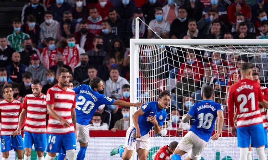 A Milli Takım'ın Getafeli Futbolcusu Enes Ünal Granada'ya Gol Attı!