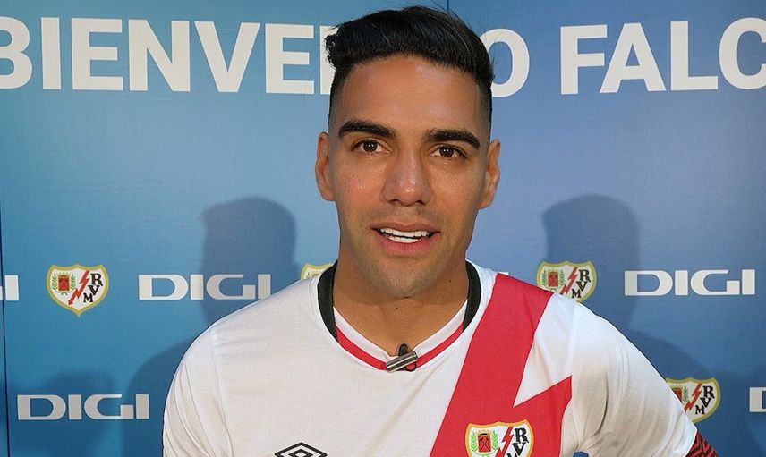 Galatasaray İle Yollarını Ayıran Radamel Falcao, Rayo Vallecano'da İlk Maçında Gol Attı!