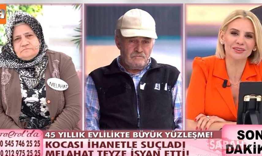 Türk televizyonunda bir ilk Esra Erol küsen çifti barıştırmak için stüdyoda her şeyini çıkarıp koştu