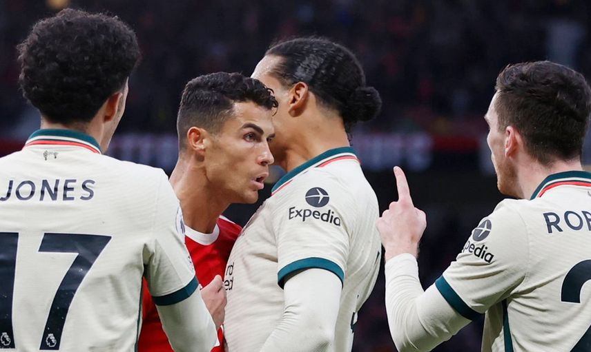 Cristiano Ronaldo Manchester United-Liverpool Maçında Sinirlerine Hakim Olamadı!