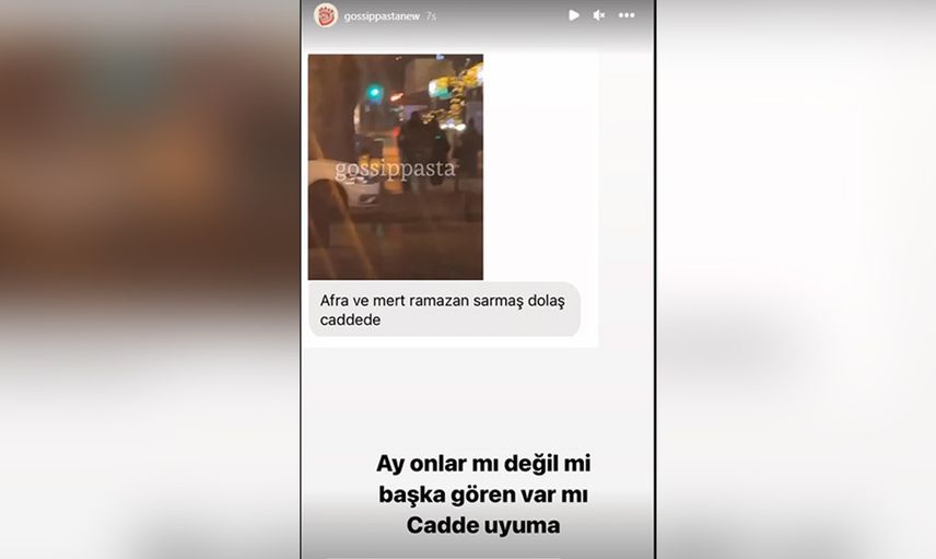 Afra Saraçoğlu ve Mert Ramazan Demir sarmaş dolaş yürürken görüntülendi! Afra ve Mert sevgili mi merak konusu oldu