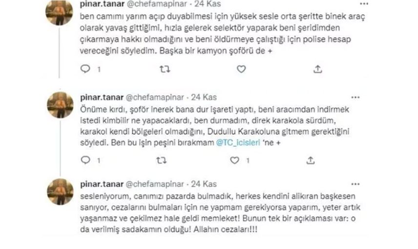 MasterChef’in efsane yarışmacısı Pınar Tanar trafikte saldırıya uğradı: Beni öldürmeye çalıştı