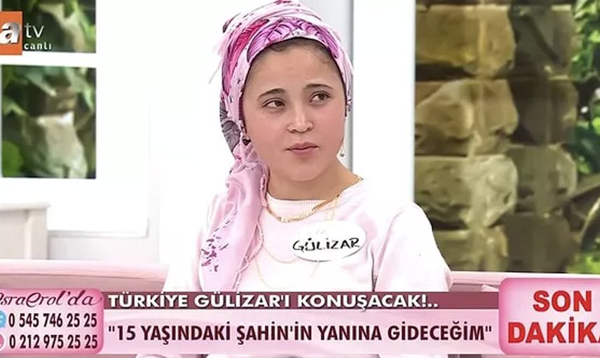 Kocasını bırakıp 15 yaşındaki çocuğa kaçan Gülizar'ın Esra Erol'daki kararı stüdyoyu şoke etti