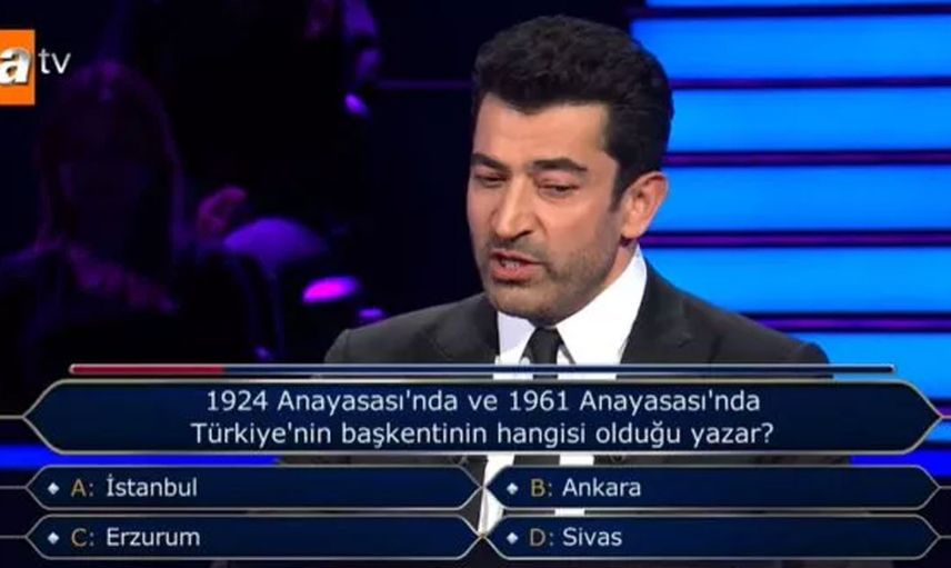 Kim Milyoner Olmak İster'de öyle bir soru soruldu ki ne yarışmacı ne de seyirdi bilebildi