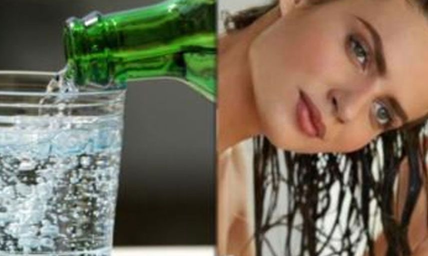Her yöntemi deneyen kadın son çareyi maden suyunda buldu! İşte saçlarının öncesi ve sonrası…
