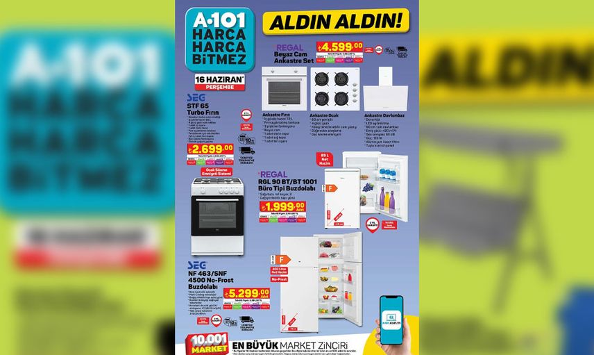 A101 aktüel katalog, A101 indirim ürünleri 