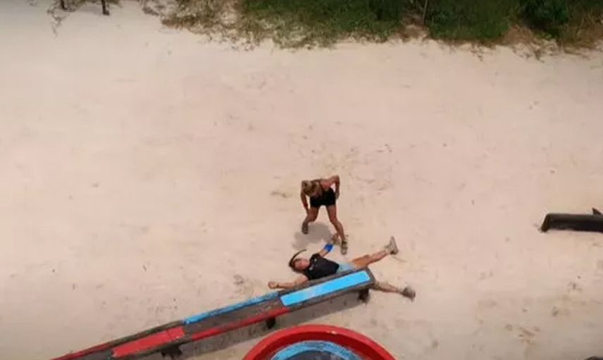 Survivor’da herkesi korkutan anlar! Nisa Bölükbaşı biranda yere yığılıp kaldı