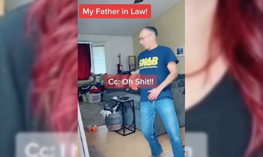 Kocasını beklerken kayınpederine yakalandı!