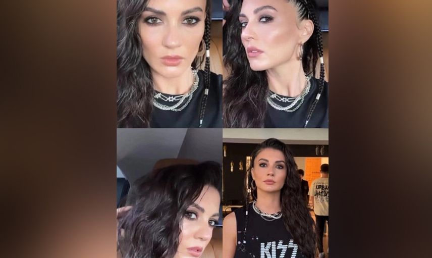 Göğüs frikiği olay oldu