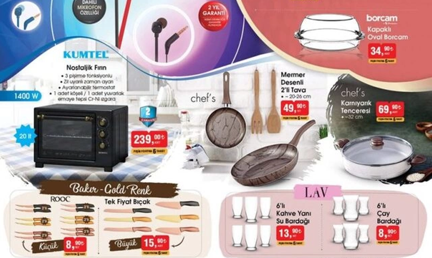 28 Mayıs BİM Aktüel Katalog Ürünleri Neler?