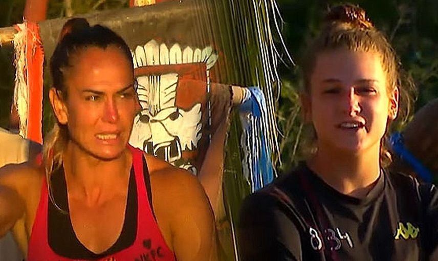 Survivor Nisa ve Nagihan birbirlerine girdi: Acun Ilıcalı konseyi yarıda kesmek zorunda kaldı