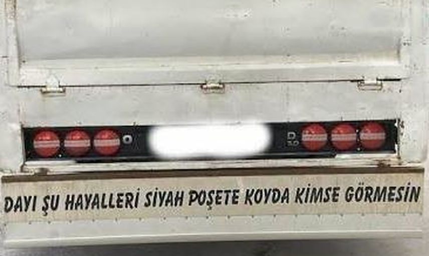 Bakana Bir Daha Baktıran Kamyon Arkası Yazıları