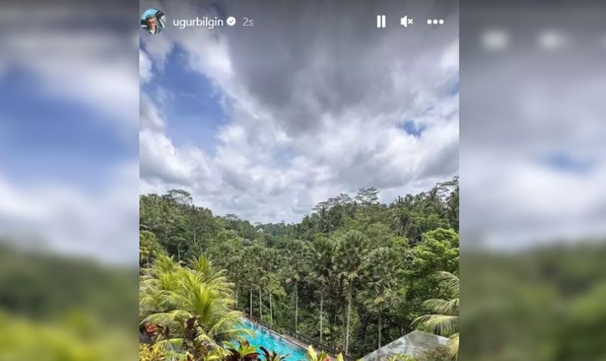 Güldür Güldür'ün Mesut'u Uğur Bilgin eşiyle Bali tatilinde: Çok konuşulan lüks paylaşımlar!