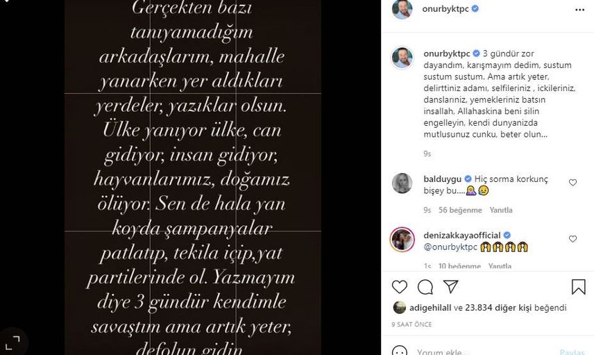 Onur Büyüktopçu Kan Kustu: 'Defolup Gidin'