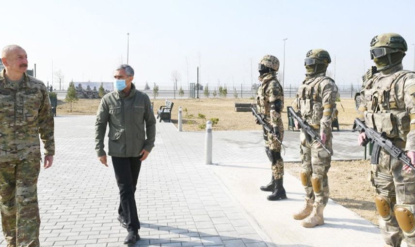 İlham Aliyev Askeri Ganimet Parkı'nın Açılışını Yaptı