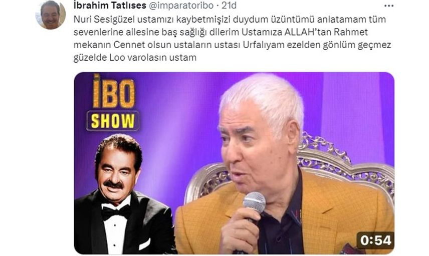 Türk müziğinin acı kaybı! Usta sanatçı Nuri Sesigüzel hayatını kaybetti