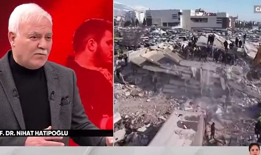 Nihat Hatipoğlu deprem özel program yaptı! Kader ve tedbirsizlik arasında farkı anlattı söyledikleri olay oldu