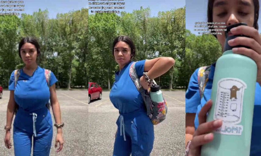 Böyle hemşire olsa her gün hasta oluruz dedirtecek hemşire! Kıyafetleri yüzünden işinden oldu