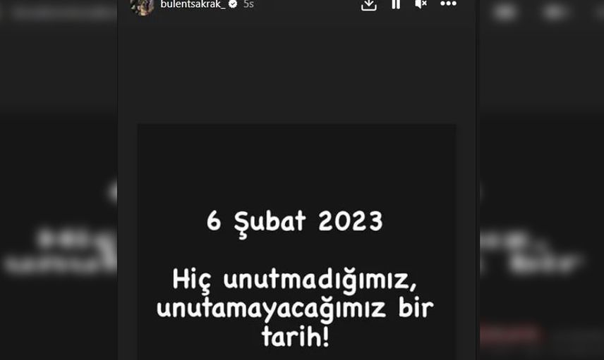 Sanat camiasından duygulandıran 6 Şubat depremleri yıl dönümü paylaşımı: Unutmadık, unutmayacağız!