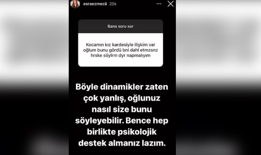 Ünlü Psikolog Esra Ezmeci’ye sorulan sorular ağızları açık bıraktı: Kocamın kadınsı hareketleri var ne yapmalıyım?