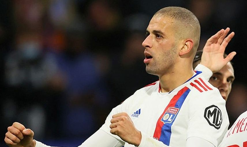 Fenerbahçe'nin Eski Futbolcusu Islam Slimani Lyon-Sparta Prag Maçında Yıldızlaştı!