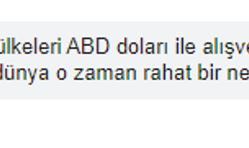 Vatandaşa Sorduk! Sizce Dolar Düşecek mi?