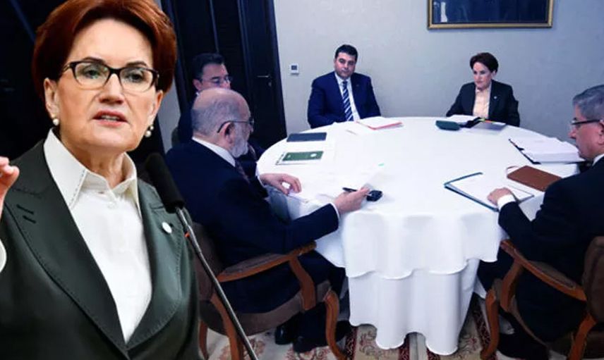 Meral Akşener masadan ayrıldı! 6'lı masa dağıldı
