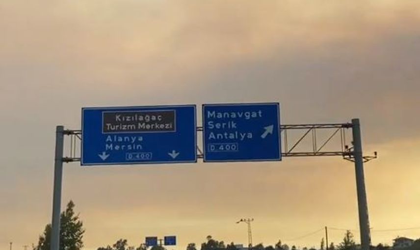 Yusuf Güney Manavgat'a Gitti! Tek Başına Yangınlara Müdahale Etti