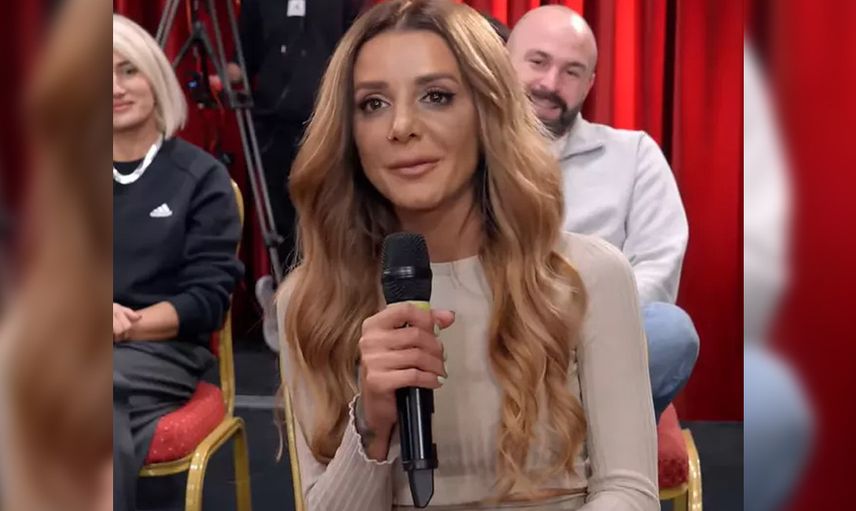 Konuşanlar'da ilginç diyalog! Kadın konuğun isteği şaşırttı: En büyük fantezim gelip seni...