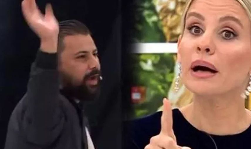 Esra Erol canlı yayında sinir krizi geçirdi! Programa gelen konuğu sinirden kovdu