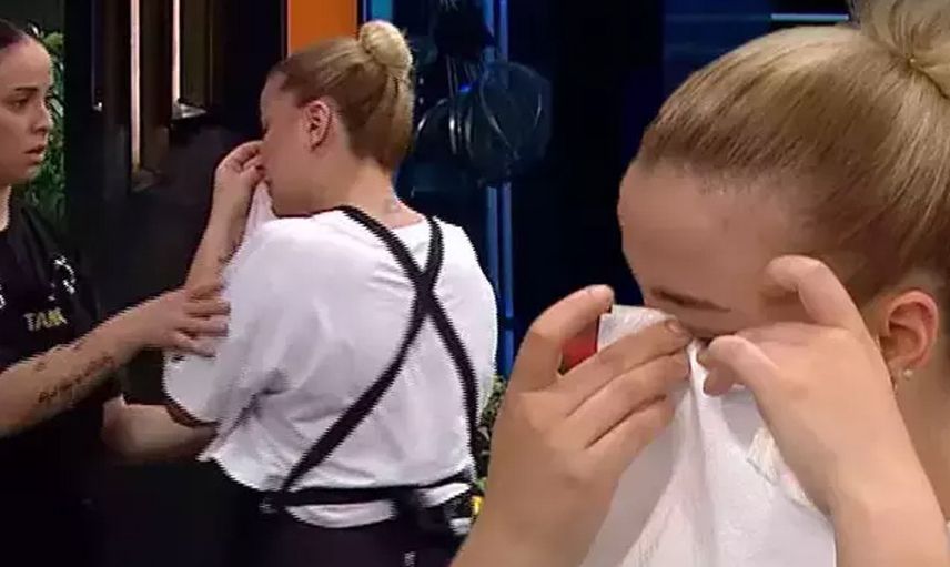 Dilara gözyaşlarına boğuldu