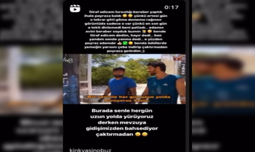 Survivor Yasin, Poyraz'in yaptığı hırsızlıkla ilgili bütün detayları ifşa etti!