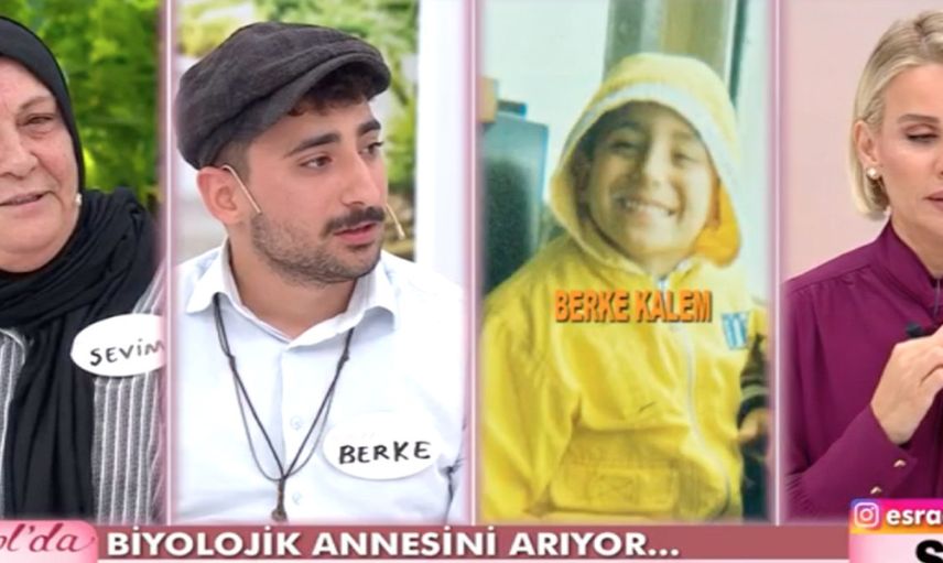 Esra Erol gözyaşlarına boğuldu: 24 yıl sonra öz anne ve babasını bulan Berke Kalem’in duygusal anları