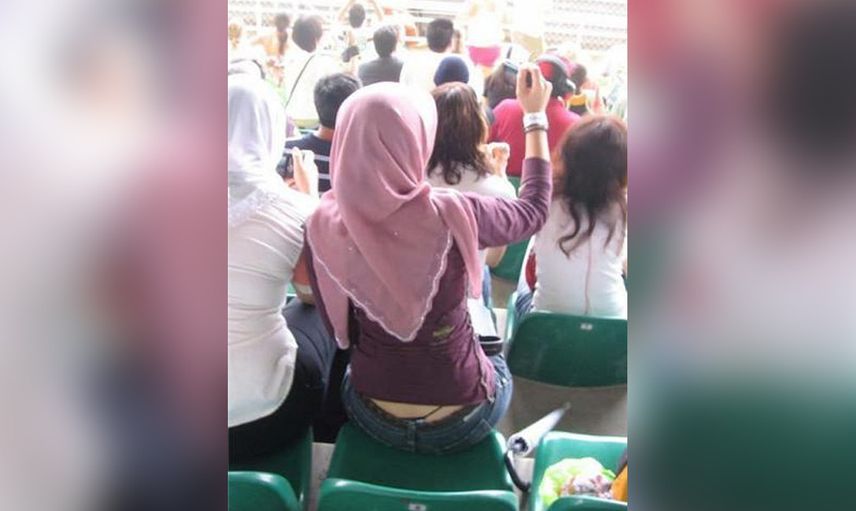 Taşıdıkları türbanın hakkını veremeyen kadın fotoğrafları
