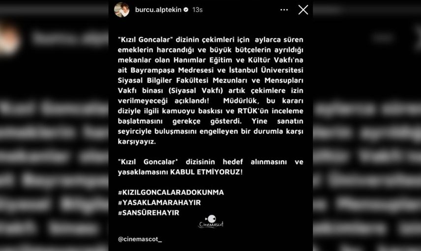 Yalı Çapkını yönetmeninden Kızıl Goncalar eleştirisi: Kabul etmiyoruz!