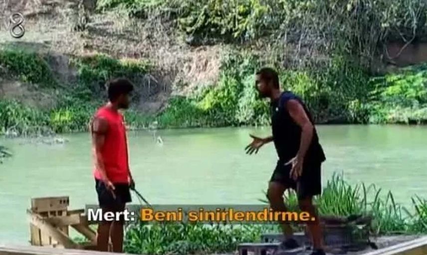 Survivor adasında korku dolu anlar
