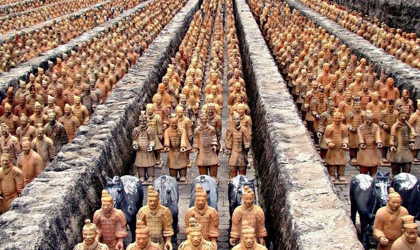 TERRA-COTTA ORDUSU, ÇİN