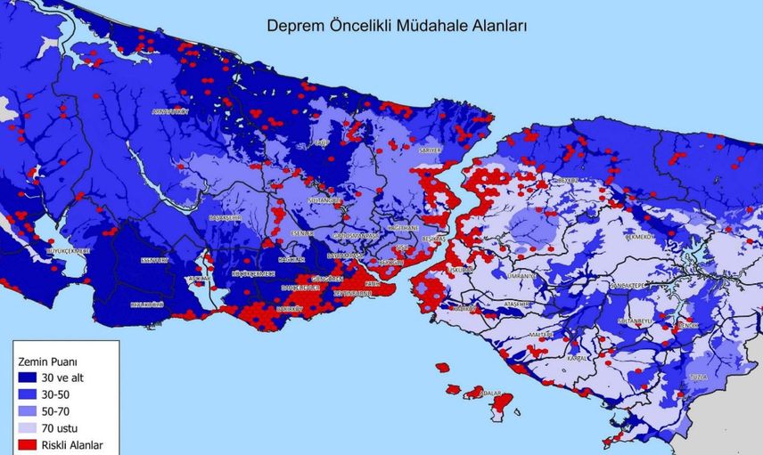 Deprem Öncelikli Müdahale Alanları