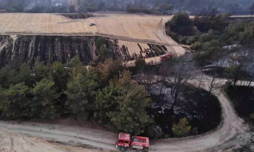 Çanakkale’de yangın devam ediyor: Felaketin boyutu gün ağarınca ortaya çıktı