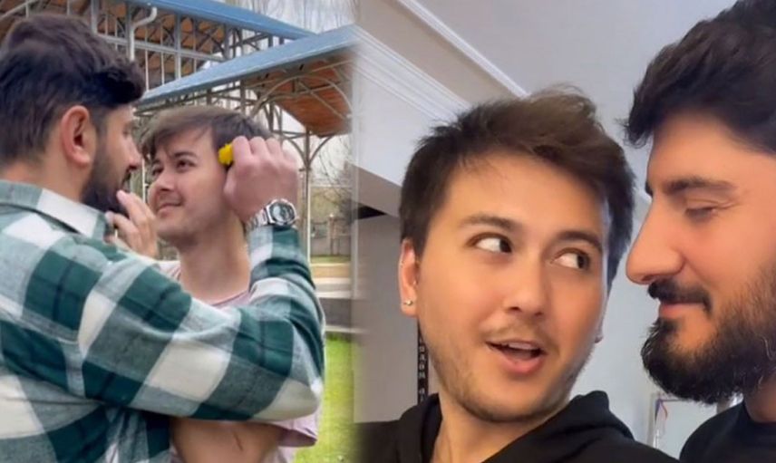 İnsanlık daha neler görecek! TikTok fenomeni Caner ve Nejdet evlendi! Utanmadan yatak odalarını paylaştılar müslümanlar ayaklandı