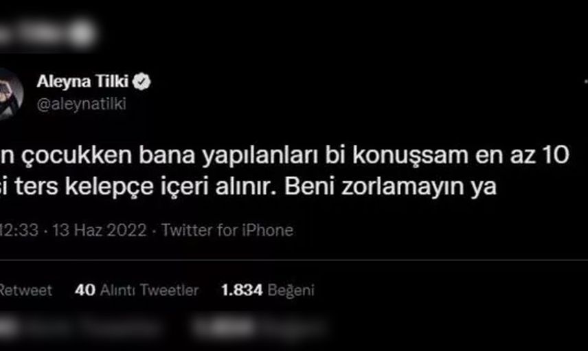 Aleyna Tilki’den olay yaratacak itiraf! Ünlü isimlerin bile dikkatini çekti ’10 kişi ters kelepçeyle…’