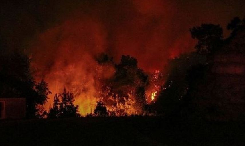 Süreyya Yalçın'dan Tepki Çeken Pozlar! Yangına Karşı Poz Verdi