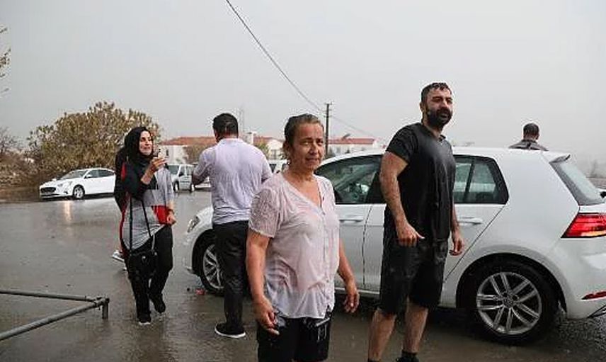 Manavgat’ta Yangının Ardından Yağan Yağmur Herkesi Sevindirdi