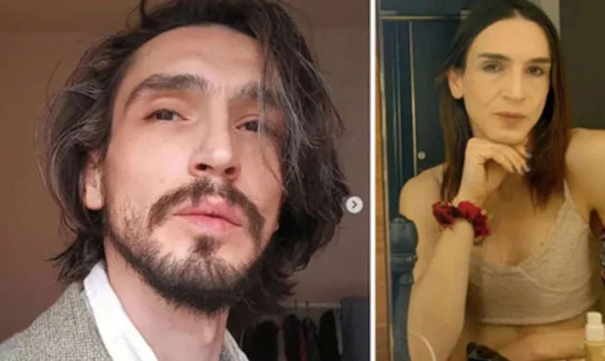 Trans birey Ahmet Melih Yılmaz kadın olduktan sonra minicik eteği ile dans şovu yaptı