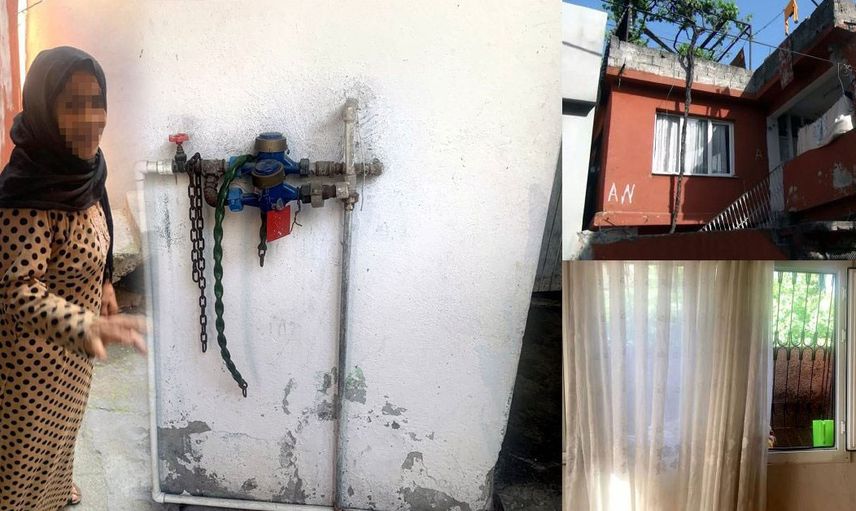 Böylesi daha önce hiç görülmedi kızını zincirle ayaklarından bağladı! Nedeni ise herkesi şoke etti