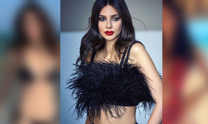 Defne Samyeli’nin kızı Deren Talu derin göğüs dekoltesiyle yürek hoplattı
