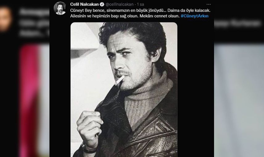 Ünlülerden Cüneyt Arkın paylaşımları: ‘Çok büyük bir ustayı kaybettik’