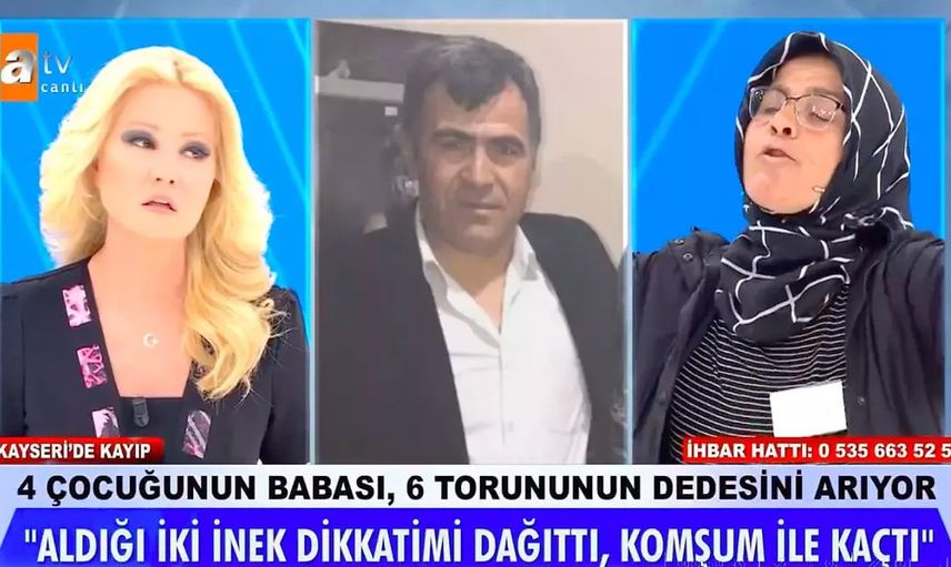 Müge Anlı'da ilginç anlar: 40 yıllık kocası Suriyeli komşusuyla kaçınca...